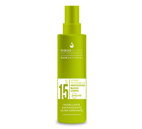 SPF 15 hydratační tělový sprej na opalování 1 SPF 15 hydratační tělový sprej na opalování